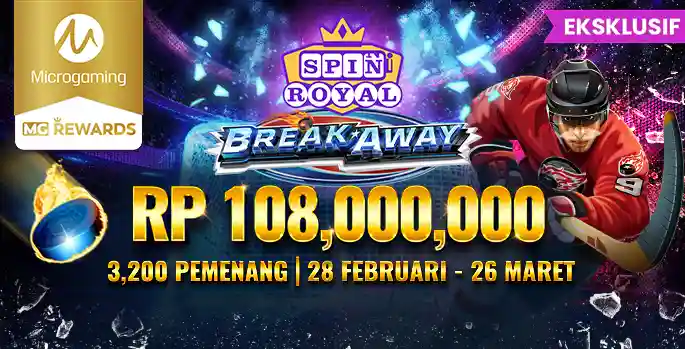 MG - Turnamen & Cashdrop Break Away Spin Royal 